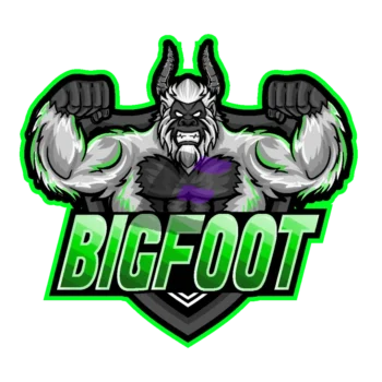 Bigfoot Mascot logo