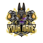 Mascot Logo-God Anubis