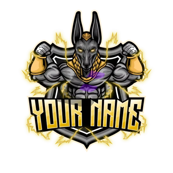 Mascot Logo-God Anubis