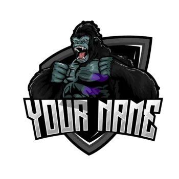 gorilla mascot Logo