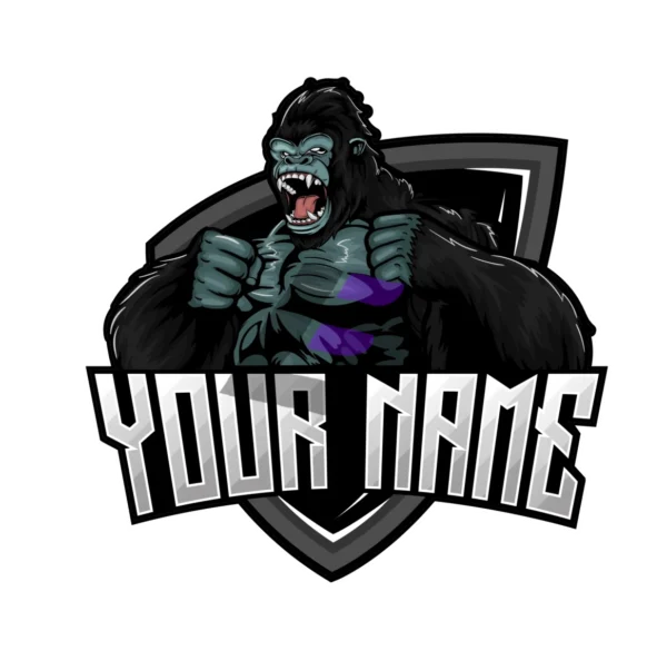 gorilla mascot Logo