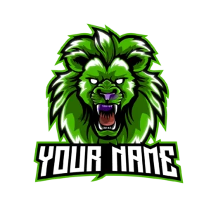Mascot Logo-Angry Lion Head
