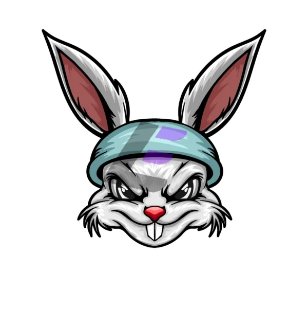 rabbit mascot Logo
