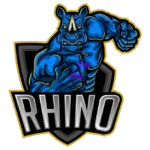 rhino mascot Logo