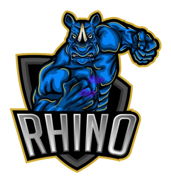 rhino mascot Logo