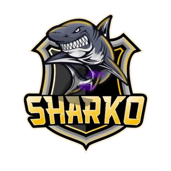 shark mascot Logo