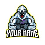 snow beast mascot logo