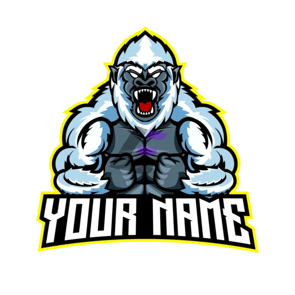 snow beast mascot logo